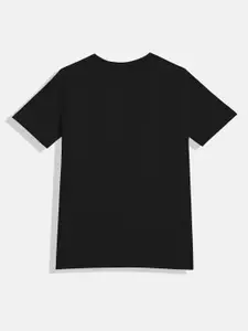 Huetrap Boys Graphic Printed Cotton Regular Fit T-shirt