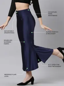 TWIN BIRDS High Rise Mermaid-Fit Stretchable Saree Shapewear