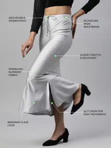 TWIN BIRDS Side Slit High Rise Mermaid-Fit Stretchable Saree Shapewear