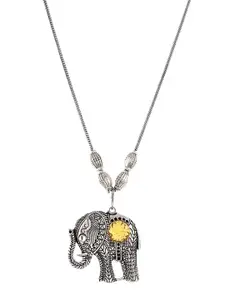 Silvermerc Designs Silver-Plated Animal Shaped Pendants with Chains