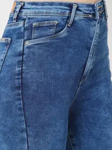 Kraus Jeans Women Skinny Fit High-Rise Clean Look Stretchable Jeans