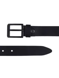 INVICTUS Men Textured Leather Formal Belt