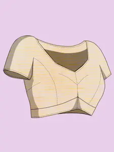 Anouk Floral Embroidered Saree