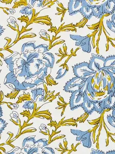 Melange by Lifestyle Floral Printed Mandarin Collar Straight Kurti