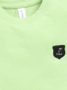 Ginie Boys Round Neck Cotton T-shirt