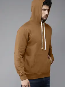 BAESD Hooded Neck Long Sleeves Cotton Pullover Sweatshirt