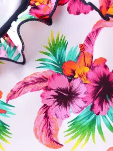 CrayonFlakes Girls Printed Top with Shorts