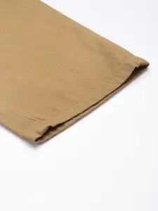 The Roadster Life Co. Men Pure Cotton Chinos Trousers
