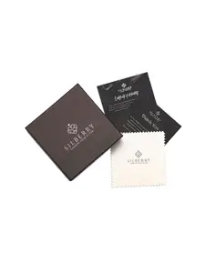 SILBERRY 925 Sterling Silver Rhodium-Plated Pendants & Chains With Removable Stone