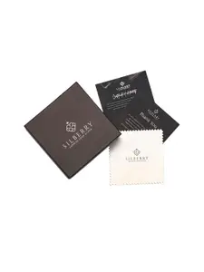 SILBERRY 925 Sterling Silver Rose Gold-Plated Pendants & Chains With Removable Stone