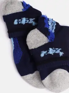 HRX by Hrithik Roshan Men Pack of 3 Brand Logo Detail Ankle Length Socks