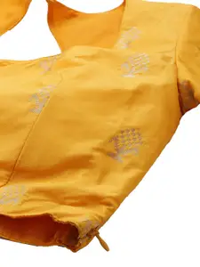 HRITIKA Woven Design Semi-Stitched Lehenga & Blouse With Dupatta