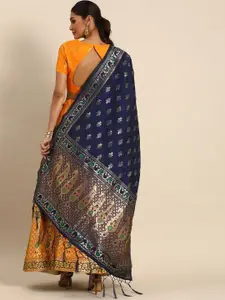 KALINI Semi-Stitched Lehenga & Blouse With Dupatta