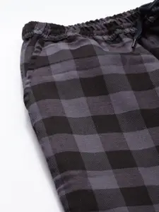 Kryptic Women Pack Of 2 Checked Cotton Lounge Pants