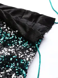 HRITIKA Embellished Sequinned Semi-Stitched Lehenga & Blouse With Dupatta