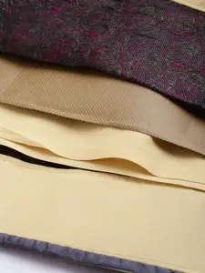 KALINI Woven Design Semi-Stitched Lehenga & Blouse With Dupatta