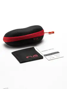 IRUS by IDEE Women Oval Sunglasses with UV Protected Lens IRS1121C1SG