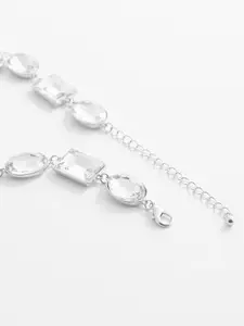 MANGO Stone Studded Necklace