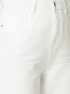 Kraus Jeans Women Wide Leg High-Rise Clean Look Stretchable Jeans