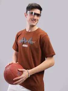 ADRO Men Varsity Printed T-shirt