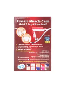 Finesse Miracle Cami Pack Of 2 Mock Camisoles Cleavage Cover