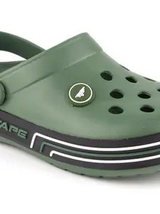 Red Tape Men Self Design Rubber Clogs