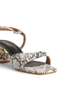ERIDANI Printed Block Heels