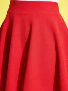 Clora Creation Women's  Flared Mini Skirt