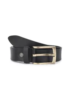 The Roadster Lifestyle Co. Men Casual Textured Leather Belt