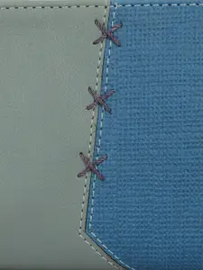 Baggit Women Colourblocked PU Two Fold Wallet