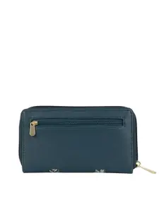 Baggit Women Textured PU Zip Around Wallet