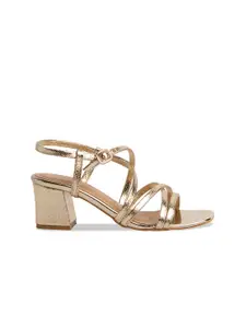 ERIDANI Women Joolie Strappy Block Heeled Gladiators