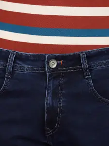 V-Mart Men Slim Fit Mid-Rise Cotton Jeans