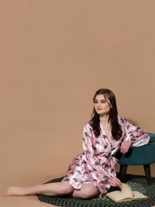 MBeautiful Printed Lounge Robe
