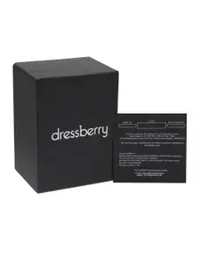 DressBerry Women Embellished Dial & Stainless Steel Bracelet Style Straps Analogue and Digital Watch