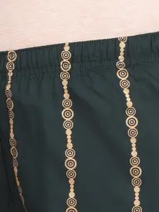 Kryptic Women Printed Relaxed-Fit Lounge Pants