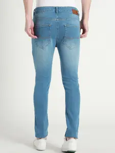 Dennis Lingo Men Mid-Rise Slim Fit Clean Look Light Fade Stretchable Jeans
