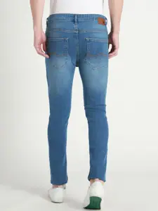 Dennis Lingo Men Mid-Rise Slim Fit Light Fade Stretchable Jeans