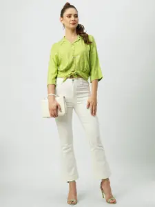 Kraus Jeans Regular Fit Geometric Printed Casual Shirt