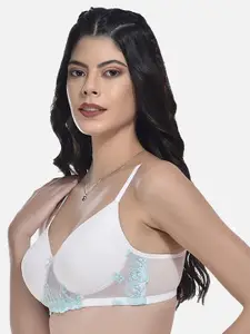 StyFun Self Design Full Coverage Lightly Padded Everyday Bra With All Day Comfort