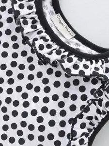 CrayonFlakes Girls Printed Top With Shorts