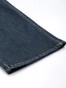 Flying Machine Men Bootcut Heavy Fade Stretchable Mid-Rise Jeans