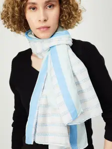 max Women Striped Scarf