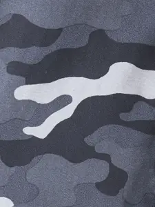 CrayonFlakes Boys Camouflage Printed Cotton Casual Shirt