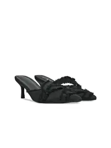 CAI Women Bandaged In Black Heels