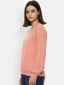 Van Heusen Woman Round Neck Cotton Sweatshirt