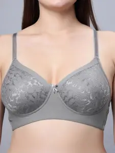 In Care Pack Of 2 Full Coverage Heavily Padded Cotton Push-Up Bras With All Day Comfort