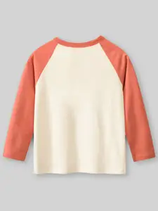 INCLUD Boys Graphic Printed Long Sleeves Cotton T-shirt