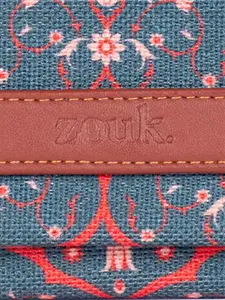 ZOUK Women Ethnic Motifs Woven Design Zip Around Wallet