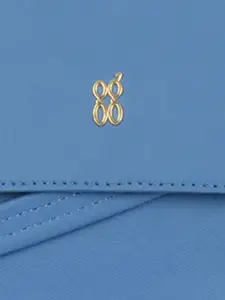 Baggit PU Structured Satchel with Bow Detail